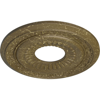 Médaillon de plafond 20 x 20 5/8 po x 6 1/4 po x P 1 3/8 po Lauren (convient aux auvents jusqu'à 6 1/4 po)