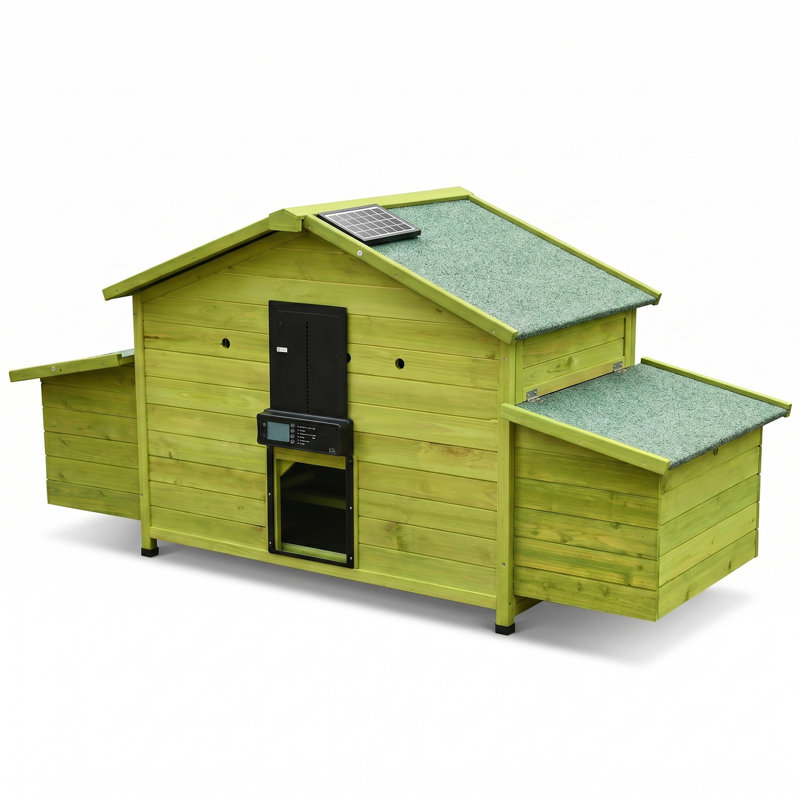 Automatic Chicken Coop with Solar-Powered Door