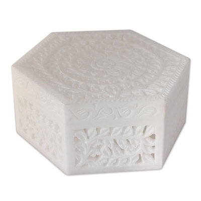 Handmade Stoneware Decorative Box