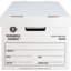 Boîtes de rangement, format lettre / légal, blanc, paquet de 12