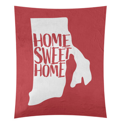 Tapisserie murale Home Sweet Rhode Island