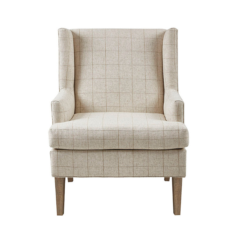 Decker Accent Chair, Beige, Natural
