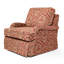 Chaise d'appoint entièrement texturée rouge pétale texturée 3D-1230603134