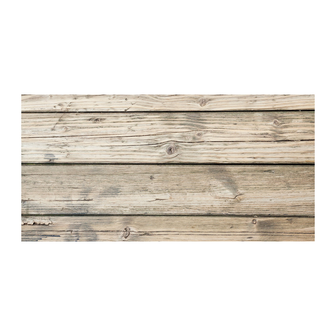 Glasbild Wooden Background