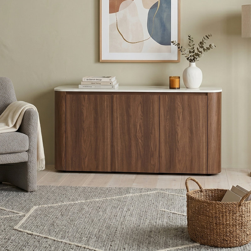 150cm Sideboard, Brown