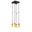 Luminaire suspendu 4 lumières Nordquist