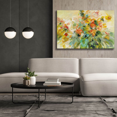 «Festive Bouquet» par Silvia Vassileva, art mural sur toile