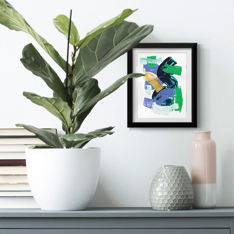 Abstract Pipes I -Framed Print