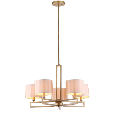 Glendive 5 - Light Dimmable Sputnik Sphere Chandelier