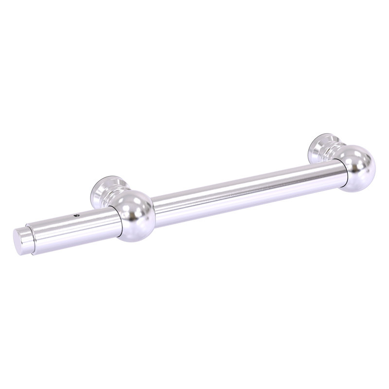 Tige de valet extensible de style traditionnel, Chrome satiné