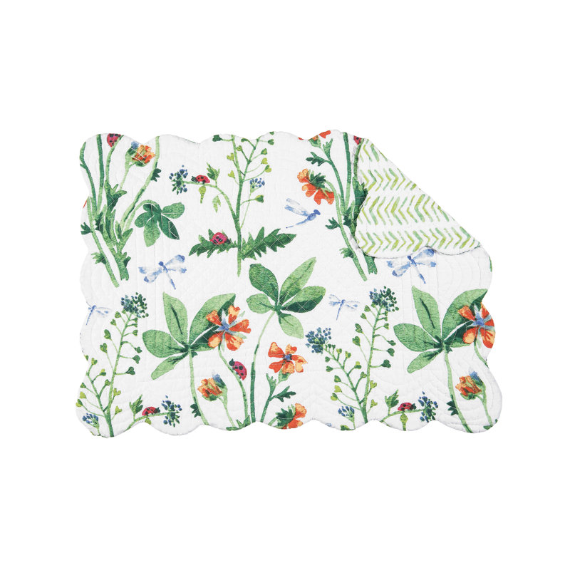 Napperon en coton 19 po Vleda Clover Bug