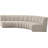 Izen Upholstered Curved Sectional Symmetrical-86865463