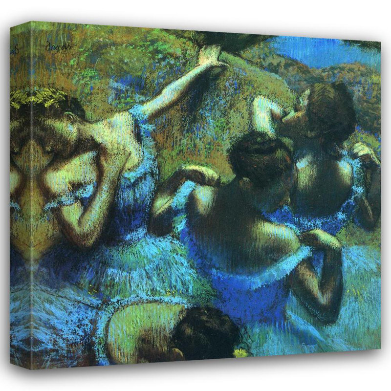 Blue Dancers, vers 1899, H 28 po x l 28 po