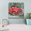  «Big Red Truck 3» par Annie Warren, art mural sur toile, 12 po x 12 po-1090839227