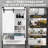 Arwilda Freestanding Over The Toilet Storage-91916407
