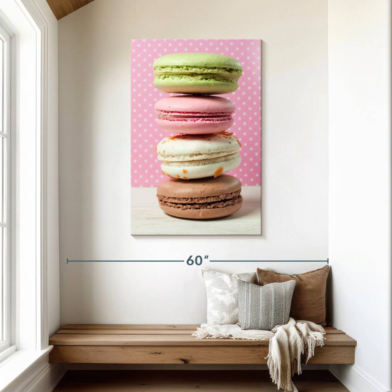 Yarlin Stacked Macarons, 45" H x 30" W