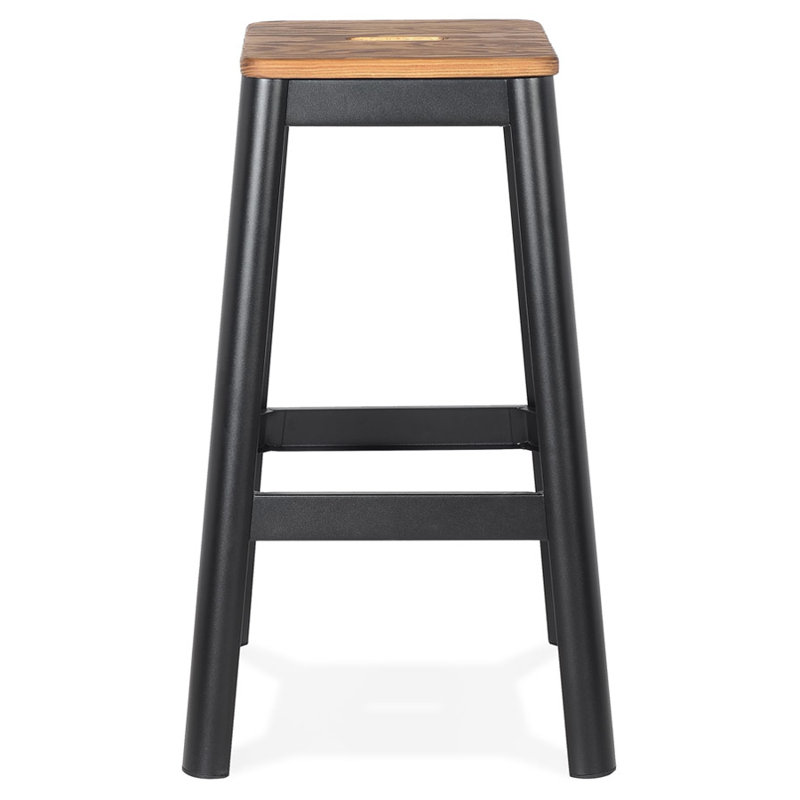 Counter Stool, Black, 75cm