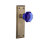 Plaque New avec plaque de porte cobalt Waldorf