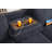 91"W Chenille Fabric Reversible Sleeper Sectional With Storage Chaise, Drop-Down Table, Cup Holders And Charging Ports-1717810982