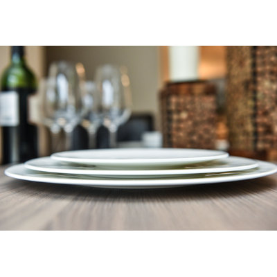 Plateau de porcelaine rouge 6 pièces Red Vanilla Extreme