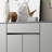Gray Metal Shoe Storage