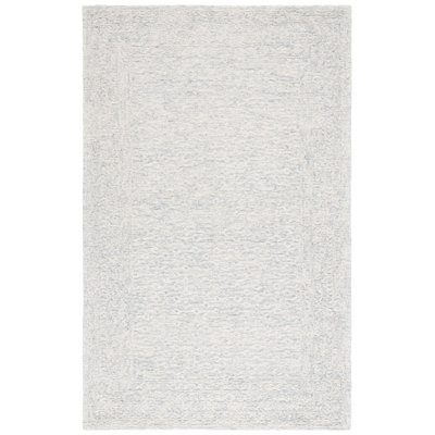Tilley Pine Hand Tufted Wool & Cotton Abstract Rug