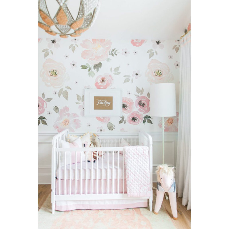 Floral Wallpaper, Pre-Pasted