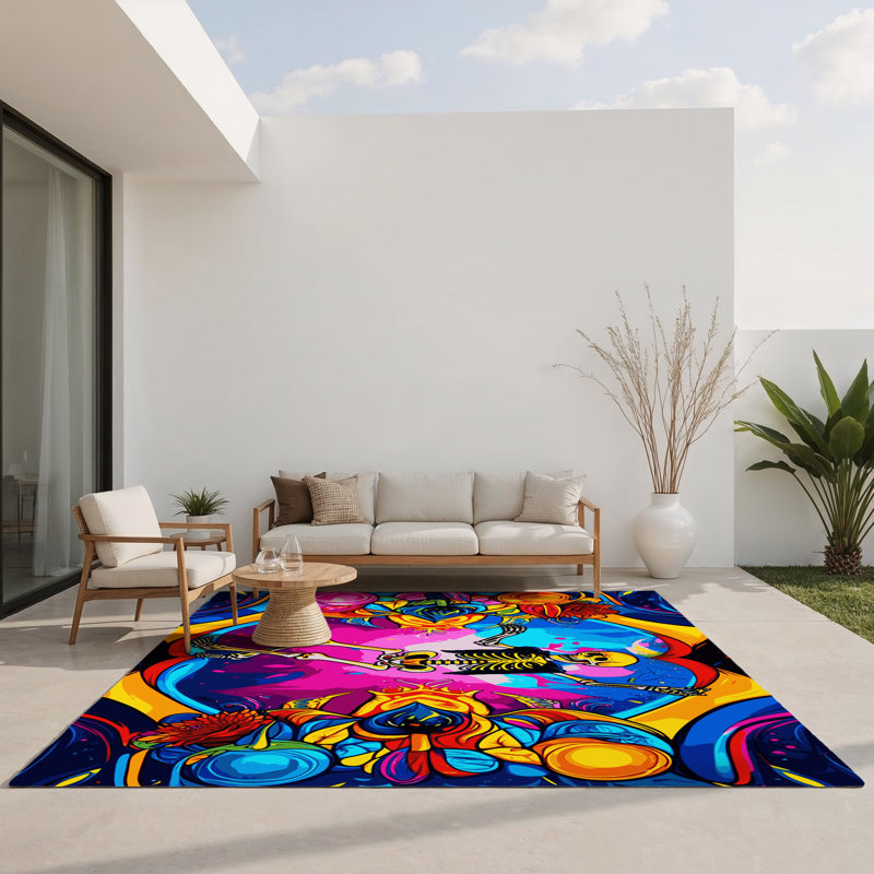 Tapis intérieur et extérieur Prism Play, Rectangle 8' x 10'