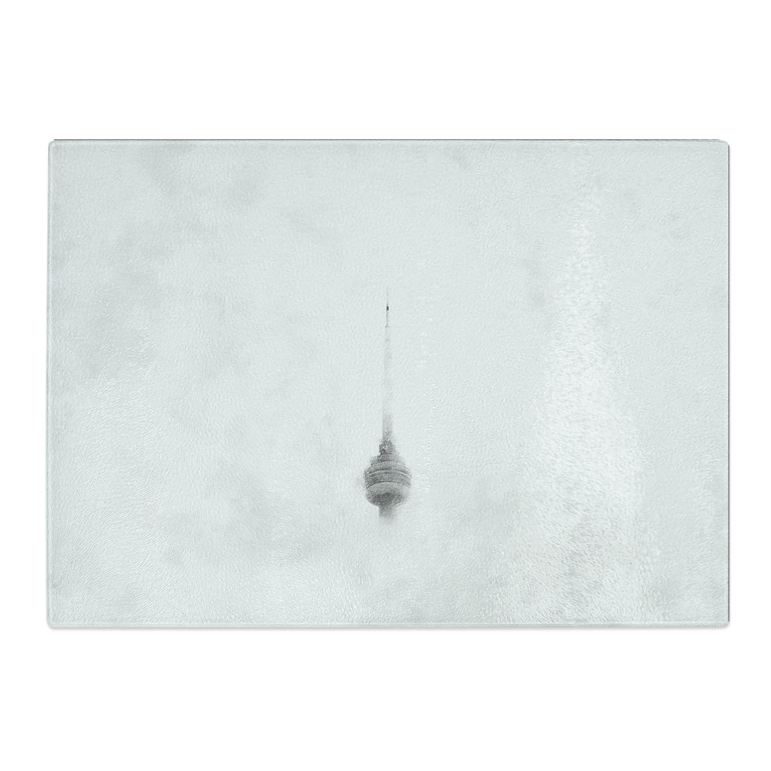 Tempered Glass CN Tower in Toronto Canada Chopping Board