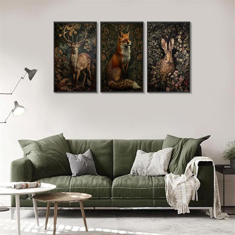 Ensemble de 3 animaux magiques Woodland