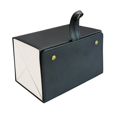 Eyeglass Case Hard Shell, Portable Sunglass Case, Fashionable PU Leather Eyeglass Case, Lightweight
