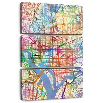 Washington DC Street Map V