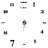 Wall Clock, Embellish Radical Appealing Inevitable Neoteric Full Functioning Universal Significant Attractive Gorgeous  for Indoor