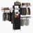 Adjustable Wooden Closet System Up to 96"W with Storage & Drawers-1899014641