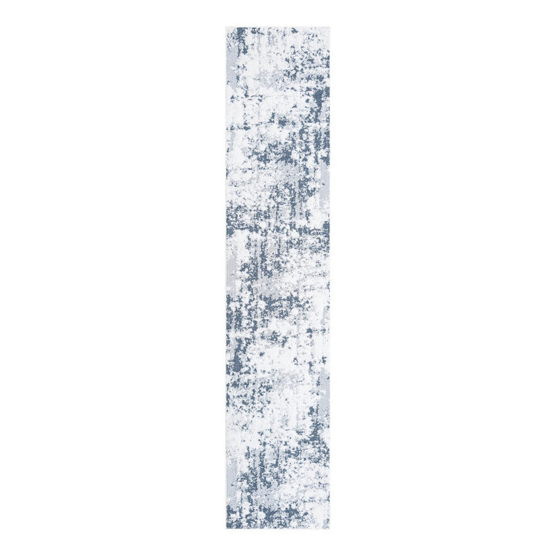 Juni Abstract Indoor Rug, Runner 2'7" x 12'