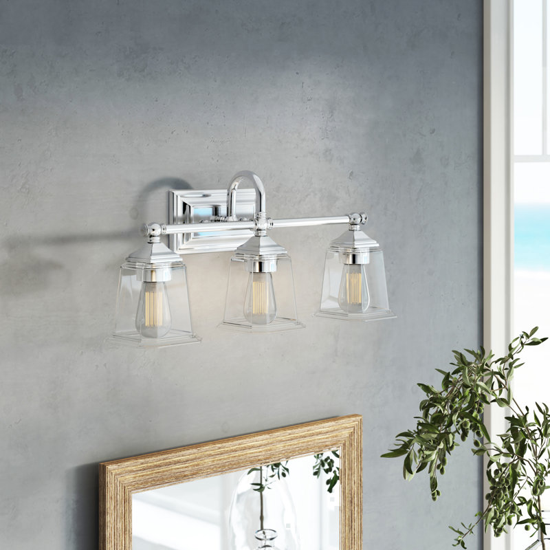 Eddy 3 - Light Dimmable Vanity Light, Polished Chrome
