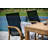 Anautica 6 - Person Teak Solid Wood Patio Dining Set Umbrella Hole Included Rectangular Table