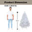 Lighted Artificial Christmas Tree-883530268