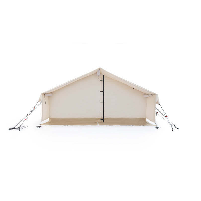 White 16'x20' Fire & Water Repellent 12 Person Cabin Tent