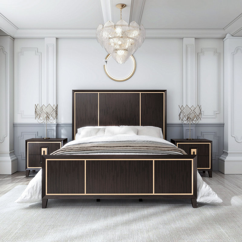 Ensemble de chambre à coucher 3 pièces Diane, Grand