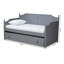 Lit de jour simple avec couchette Aaina-317573790
