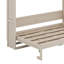 Lit escamotable double avec armoires de rangement