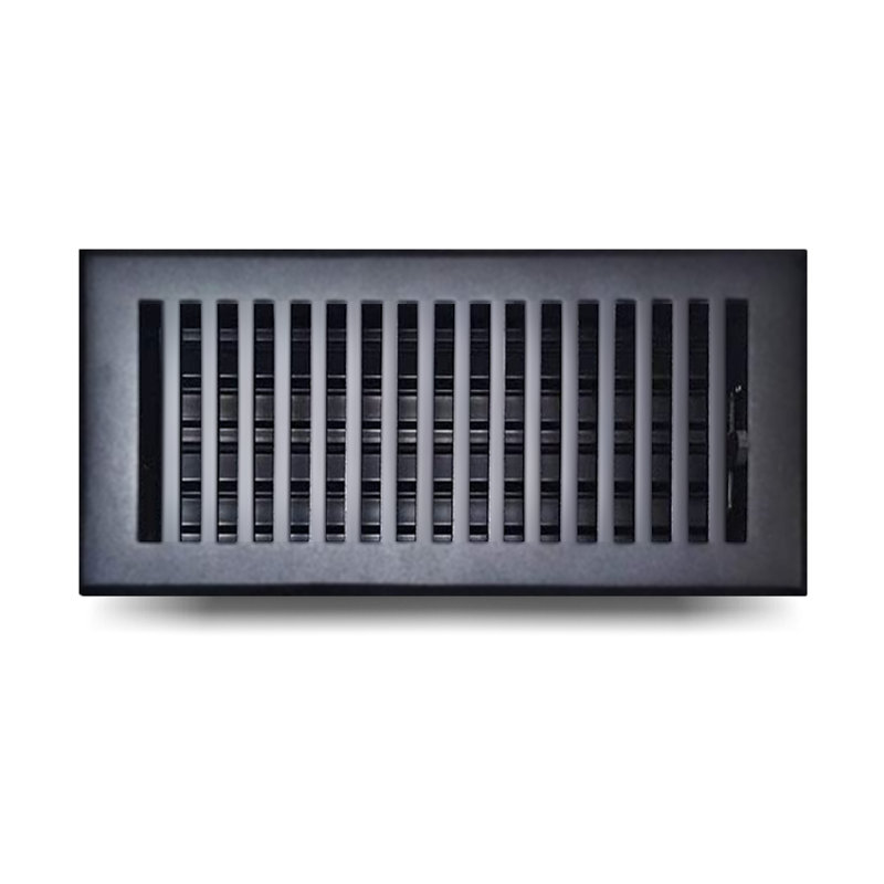 Couvercle de ventilation standard en fonte d'aluminium, Gris, H 4 po x l 10 po x P 12 po