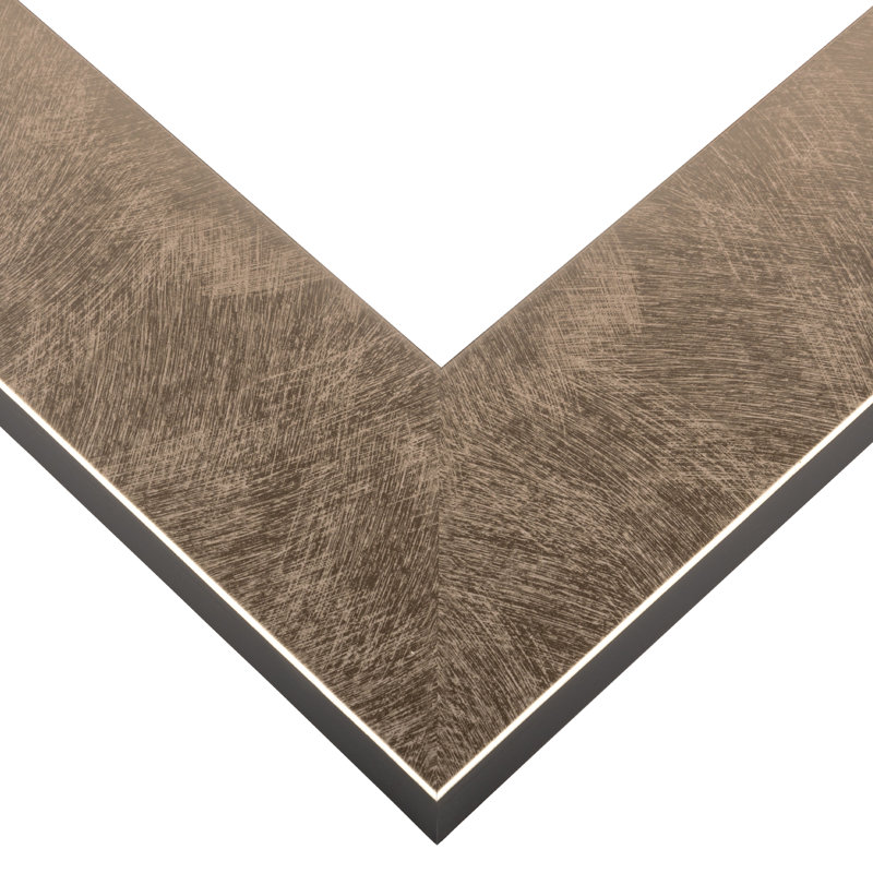 Rustic Garden Neutral par Danhui Nai, H 14,5 po x l 17,5 po x P 0,625 po, Champagne