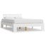 vidaXL Bed Frame Solid Pine Wood-1762100054-1762100042