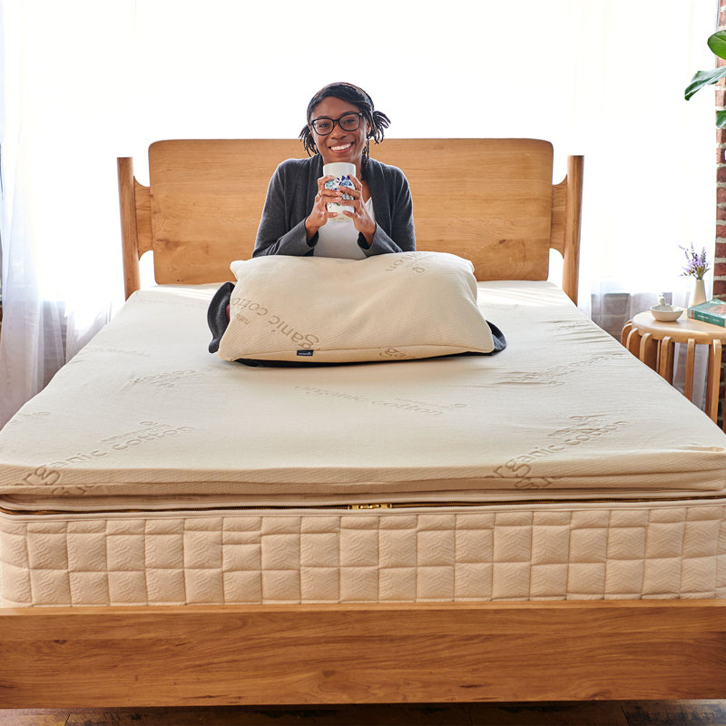 Naturepedic Adagio 2" Organic Latex Mattress Topper, Queen