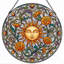 Panneau de vitrail Sun-131577711