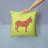 Donkey Check Fabric Outdoor Throw Pillow-23813720-48712238