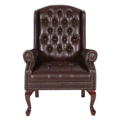  Barrymore Upholstered Queen Anne Style Chair