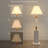 Cyndra 63'' Standard Coastal Shutter Floor Lamp - 3 Way Switch - Linen Shade-302496489